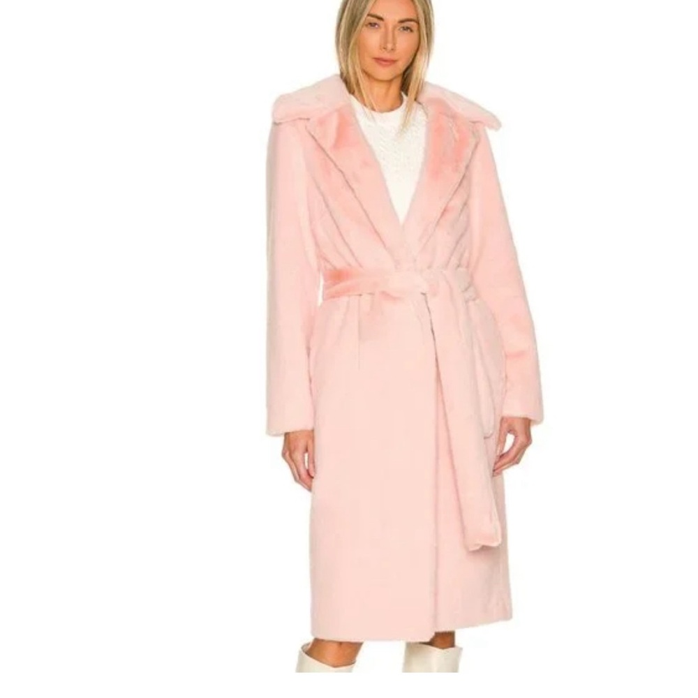 Revolve lovers + friends Sonny faux fur coat